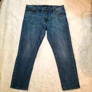 Lucky Brand 221 Original Straight Men's Blue Jeans 36 x 30 Cotton Blend